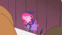 Pinkie Pie dancing and smiling S1E21