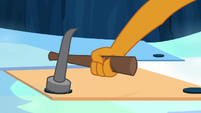 Smolder hammering nails S9E3