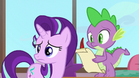 Starlight and Spike worried about students S8E1