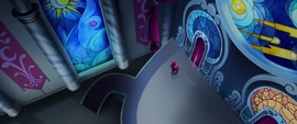 Tempest Shadow entering the throne room MLPTM