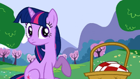 Twily hears something.