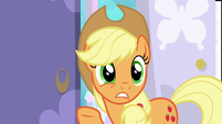 Applejack --how can you just be born with 'em--- S6E1