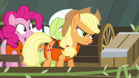 Applejack tries to take over steering S4E09