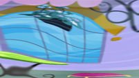 Canterlot speeding past in a blur S9E1