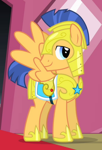 Flash Sentry My Little Pony Friendship Is Magic Wiki Fandom - lunar eclipse mlp cutie mark roblox