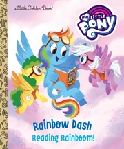 Rainbow Dash Reading Rainboom! cover
