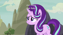 Starlight nervously approaches the village S6E25