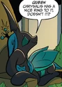 FIENDship is Magic issue 5 Chrysalis whole.png (426 KB) Original form, My Little Pony: FIENDship is Magic Issue #5