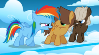 Filly Rainbow Dash 'In history, maybe' S1E23