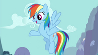 Rainbow Dash "just give me the word" S4E16