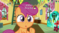 Scootaloo hears Rainbow Dash enter S8E20