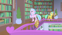 Silverstream in the school library MLPS4