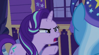 Starlight Glimmer testing Trixie's identity S6E25