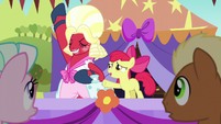 Apple Bloom asks if Orchard Blossom is okay S5E17