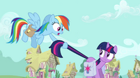 Come on Twilight. We can't miss that train!