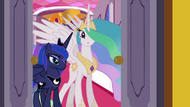 Celestia telling Twilight to go S3E01