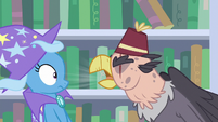 Grampa Gruff shouts in Trixie's face S9E20