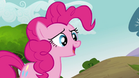 Pinkie Pie correcting her duplicate on Fluttershy's name S3E03