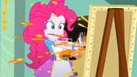 Pinkie Pie starts painting messily SS10