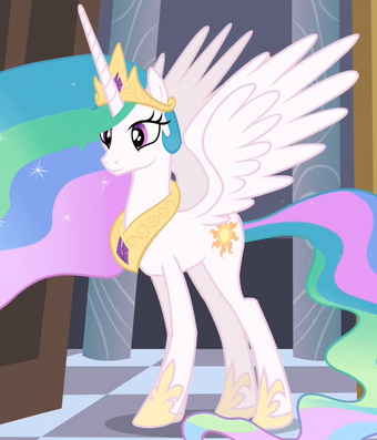 Princess Celestia My Little Pony Friendship Is Magic Wiki Fandom - periodic table song roblox id unique steven universe wiki