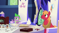 Spike listing several character classes S6E17