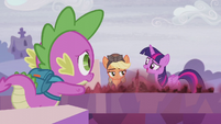 Twilight asks how the war started S5E25