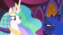 Celestia and Luna looking at each other S7E10