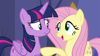 Fluttershy "They're probably just as nervous" S5E11