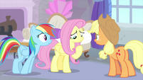 Fluttershy thinking back MLPS3