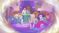 Memory of Mane Seven at Pinkie's sleepover EGFF