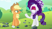 Rarity "I give up!" S4E18