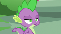 Spike already looking bored S9E16