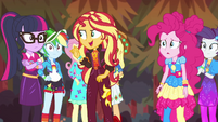 Sunset Shimmer "the key is getting past" EGSBP