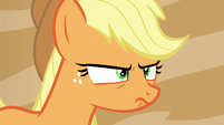 Applejack bitter at Flim and Flam S6E20