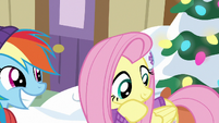 Fluttershy thinking about what she likes MLPBGE