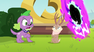 Jackalope appears in front of Spike EG3