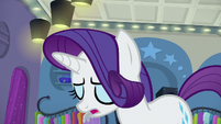 Rarity sighing with exasperation S8E4