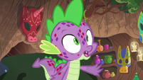 Spike -they'll avoid me forever!- S8E11