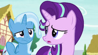Starlight and Trixie both looking confused S6E25