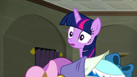 Twilight Sparkle gasping S6E9