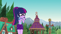 Twilight Sparkle looking at her hands EG4