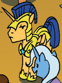 Friends Forever issue 9 Alicorn Flash Sentry.png