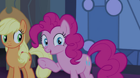 Pinkie Pie "it comes back... with cake!" S4E03