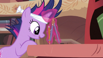 Twilight using a compass.