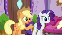 Applejack "didn't think spa treatments were your thing" S6E10