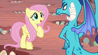 Fluttershy reminds Ember of her name S9E9