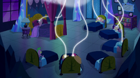 Mane Six connected to magic threads S5E13