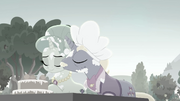 Mr. Hoofington kissing his wife's cheek MLPRR