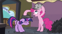 Pinkie wants to be the detective again.