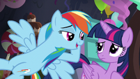 Rainbow claims Pinkie may be more organized than Twilight S5E11